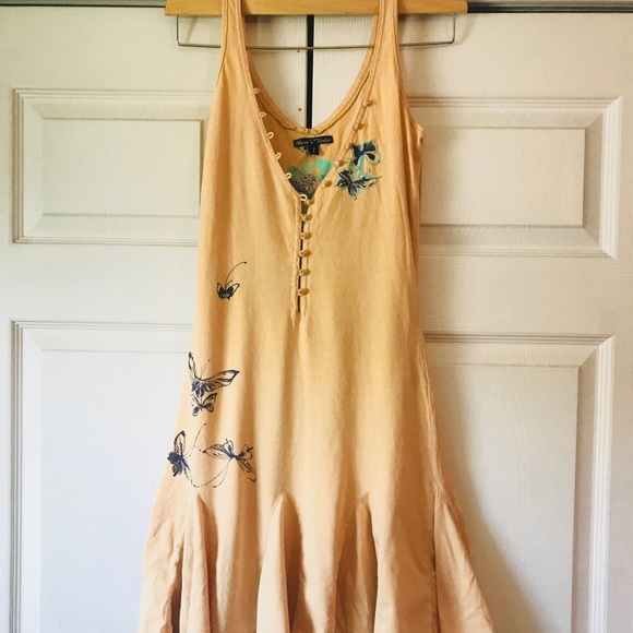 Burn n’ Violet Dresses & Skirts - 🦋Burn n’ Violet Boho Cotton Flair Beach Dress